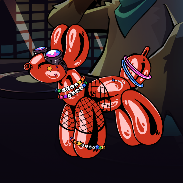 High Tide Balloon Sticker