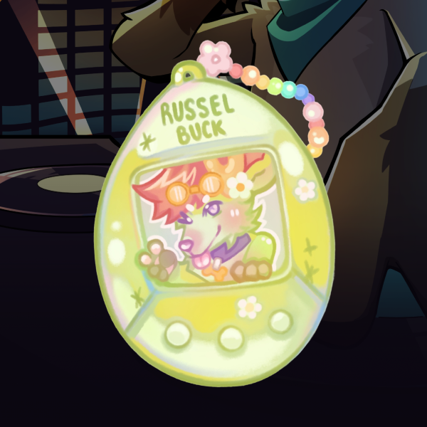 Russel Tamagotchi Sticker
