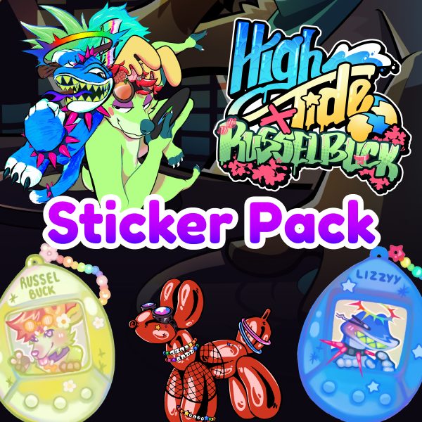 High Tide Sticker Pack