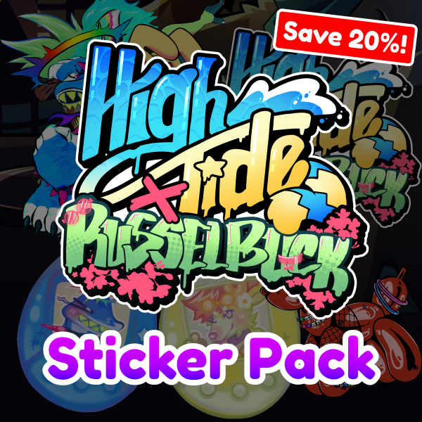 High Tide Sticker Pack